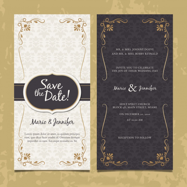 Invitation Card Design & Printing