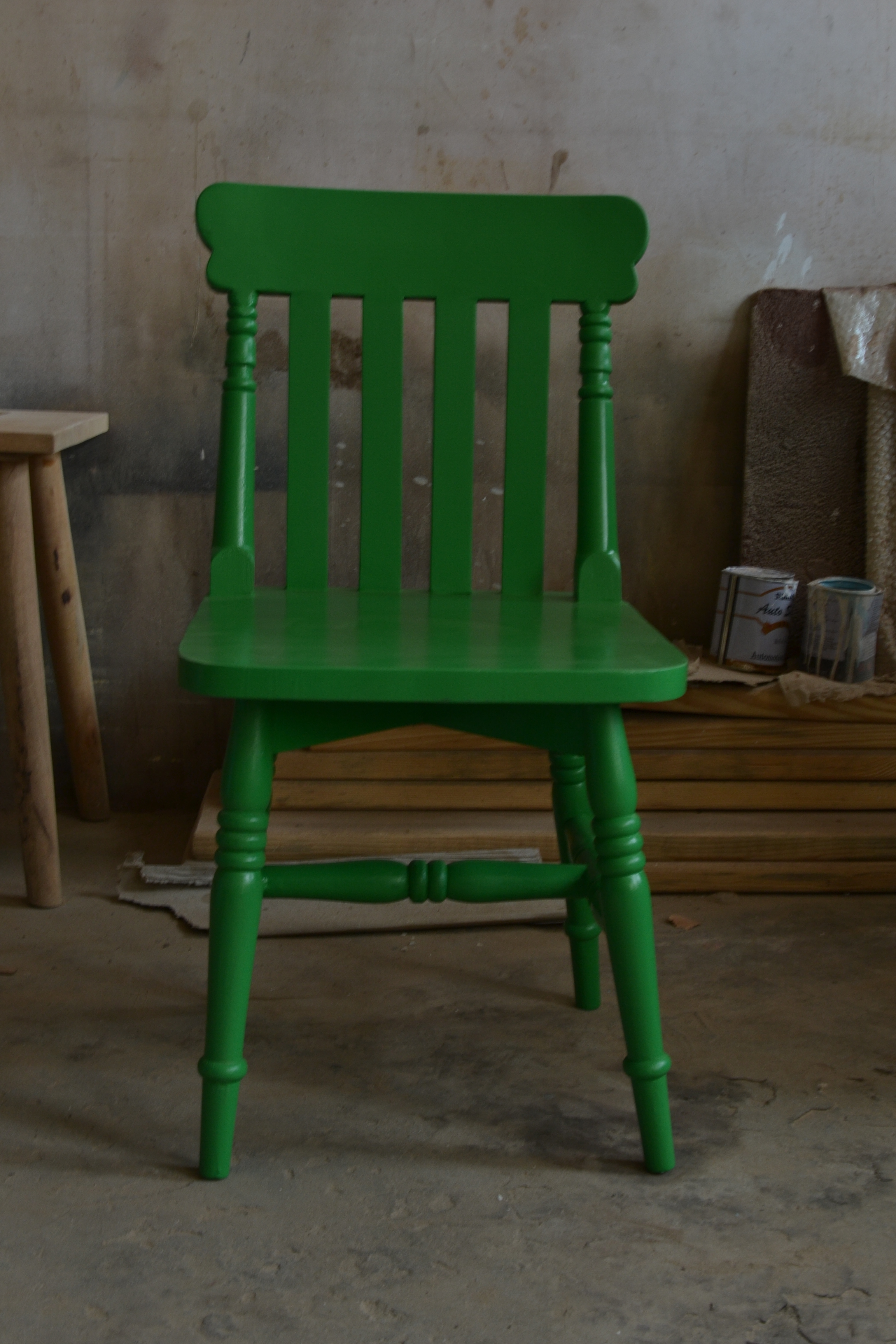 Handmade Wooden Restaurant Chair