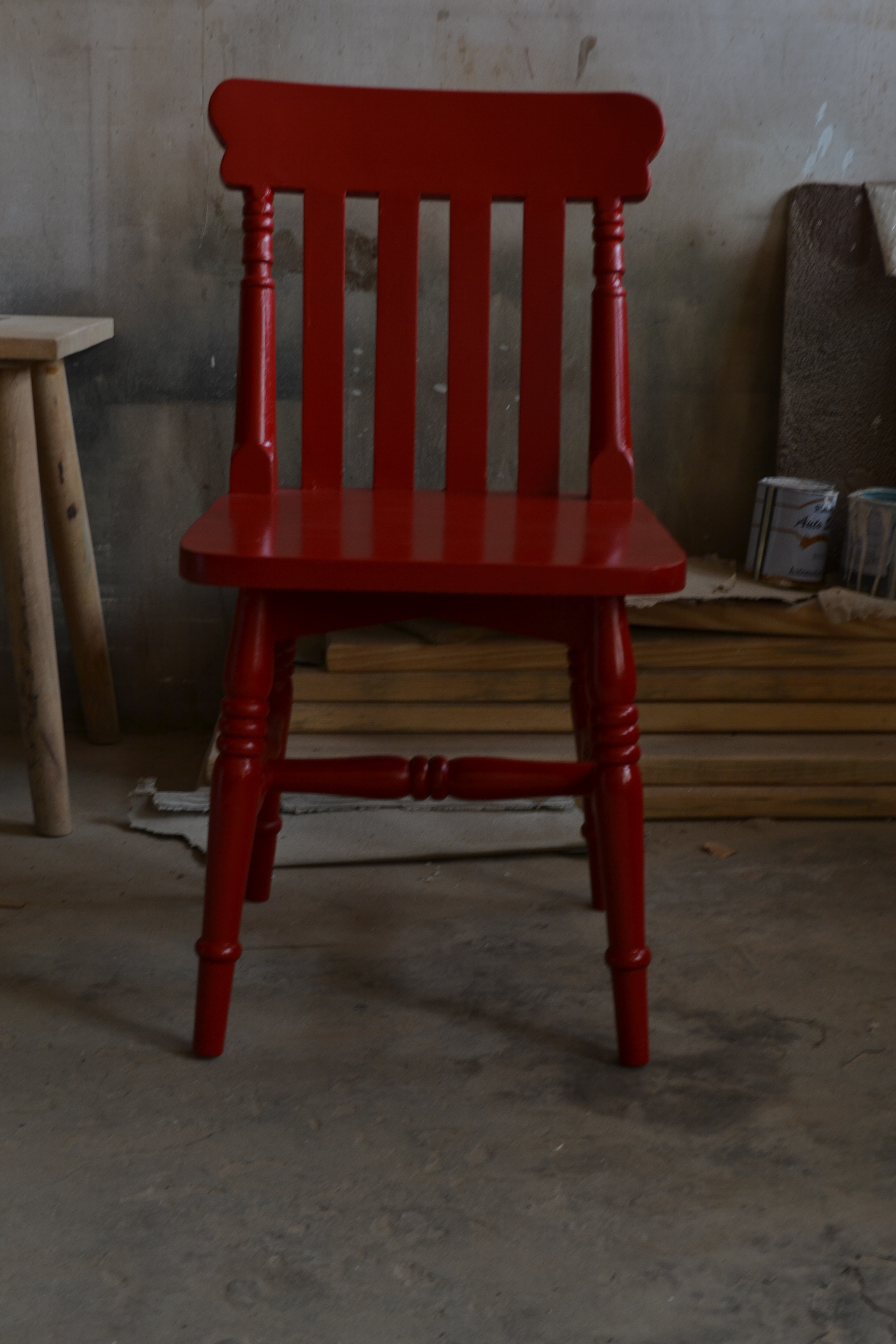 Handmade Wooden Restaurant Chair