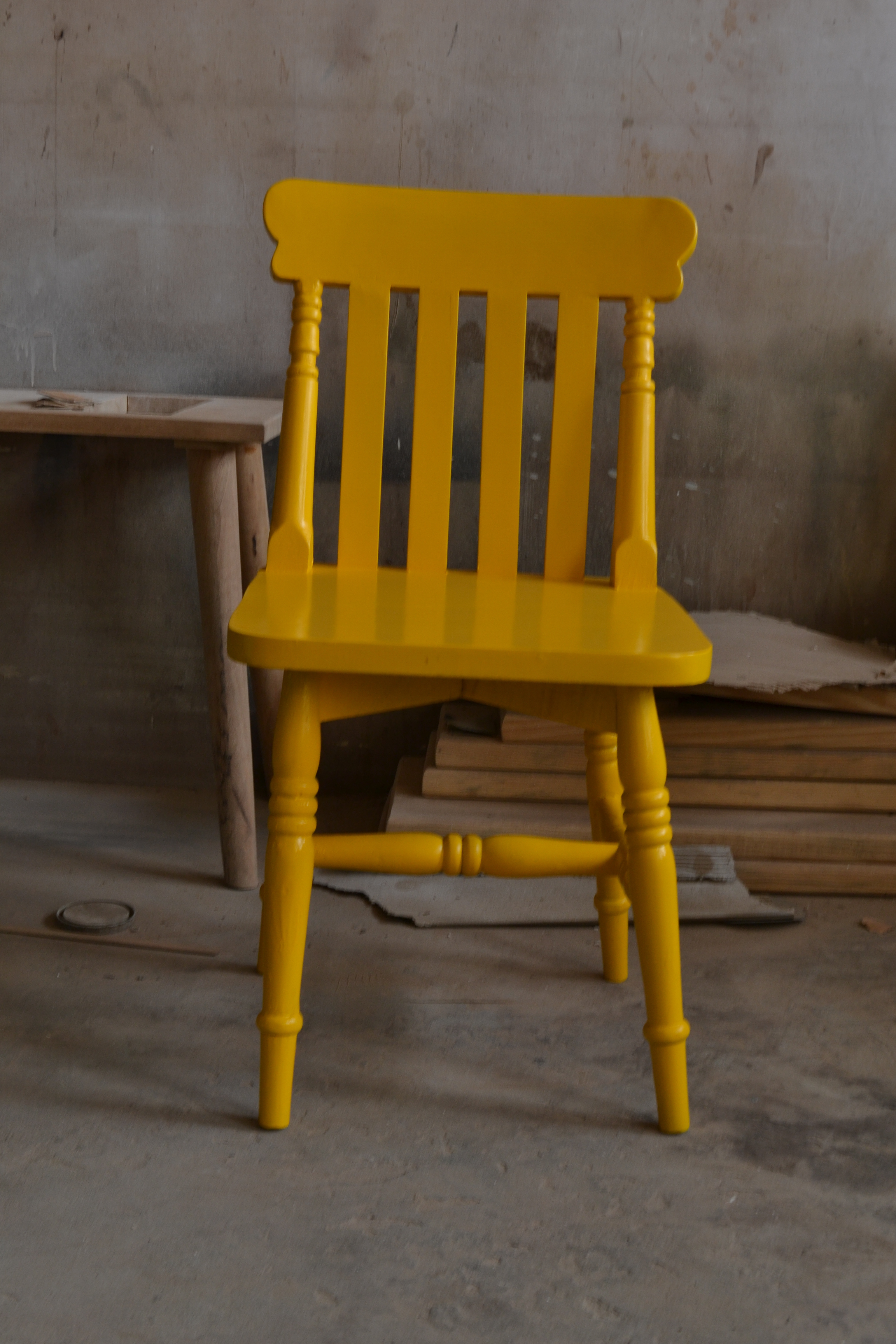 Handmade Wooden Restaurant Chair