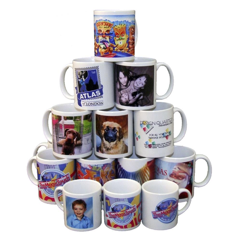 Mug Printing - Ceramic, 11oz Dimensions, 330ml Capacity , Customizable Prints, Durable Mugs, High-quality Images, Fast Production