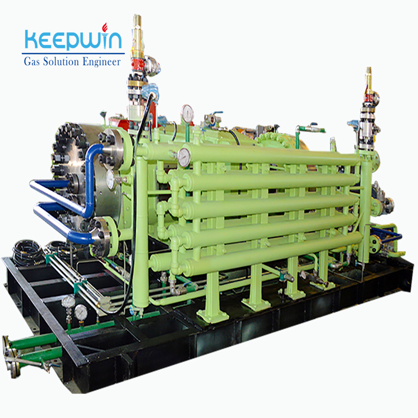 95-99% 500 Bar Membrane Nitrogen Compressor - Lubrication Type: Oil-free
