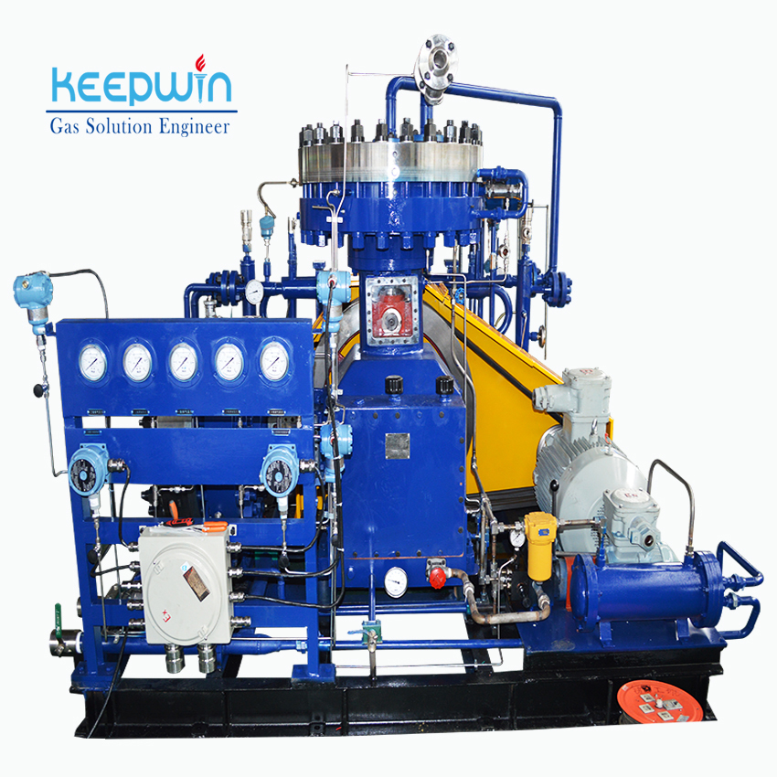 95-99% 500 Bar Membrane Nitrogen Compressor - Lubrication Type: Oil-free