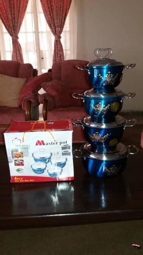 Stainless Steel Dish - 0.4-6.0 Millimeter Thickness | Blue and Silver Design, Ideal for Home, Hotels, and Restaurants