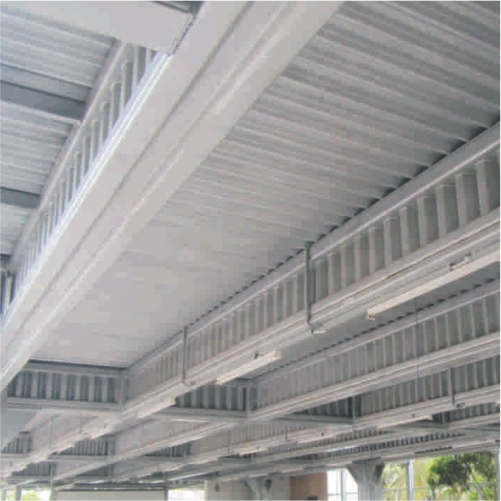 Corrugated Web Beam (Cwb) - Mild Steel, Clear Span Up To 60 Meters For Peb, Color Coated | High Strength-to-weight Ratio, Durable Design