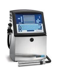 Inkjet Coding Machine - Automatic, 200 Per Min Capacity | Air Cooling, Grey And Black, New for Workshop Use