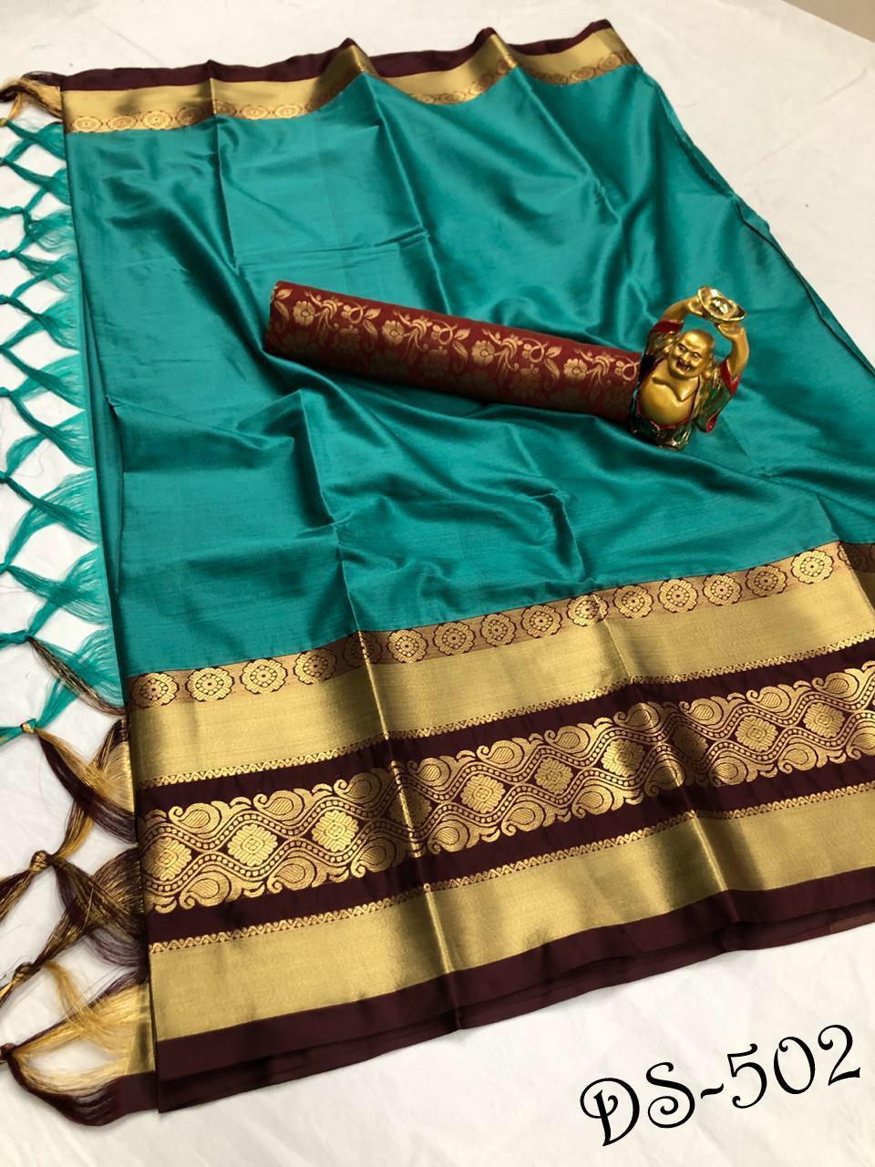 Cotton Silk Saree - 6.30 Meters, Lightweight And Breathable Fabric, Washable And Comfortable For All Seasons