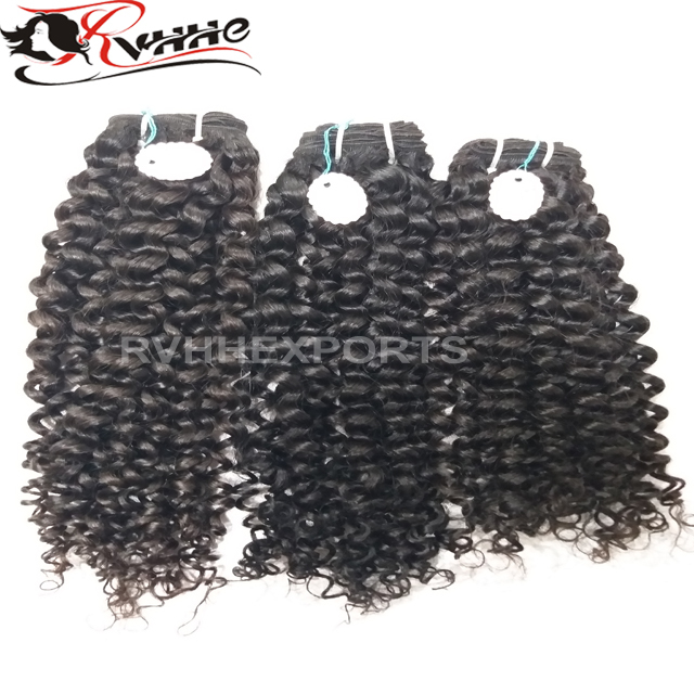 Natural Best Quality No Shedding No Tangle Kinky Curly Human Hair