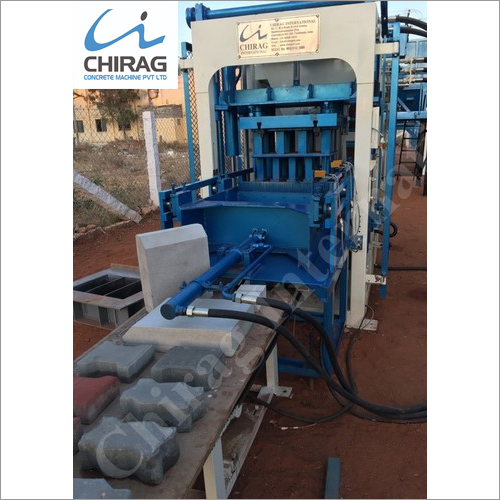 Multi-purpose Interlocking Brick Machine - Hydraulic Pressure, Blue Color | Auto & Semi-automatic Control, Plc Control, Low Investment, High Production Output