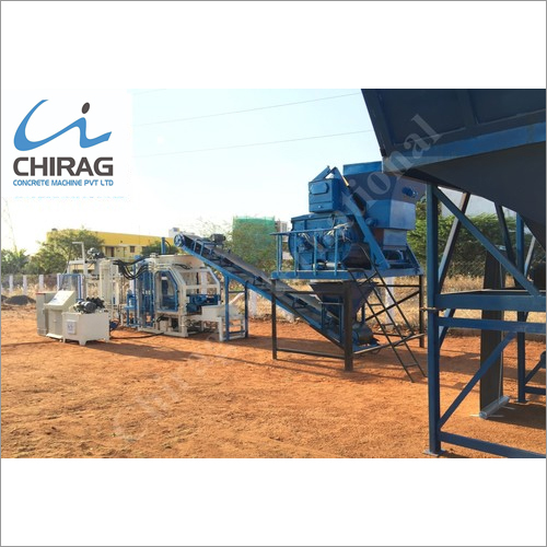 Blue Chirag Integrated Hydraulic Brick Making Machine