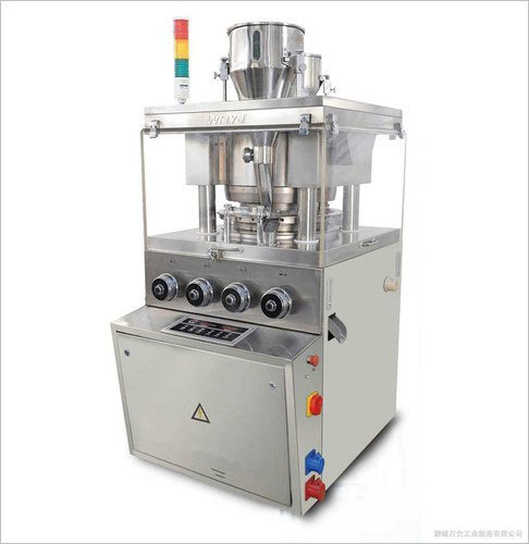 Double Rotary Tablet Press - Color: Silver