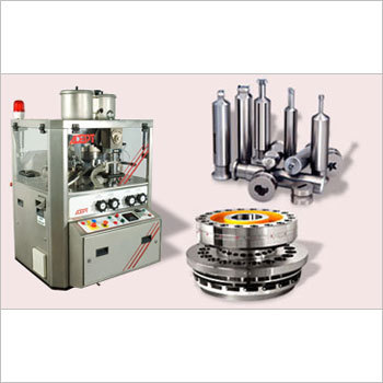 सिल्वर डबल रोटरी टैबलेट कम्प्रेशन मशीन