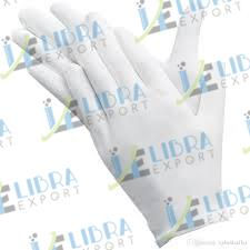 White Surgical Gloves Latex, Pre-powdered