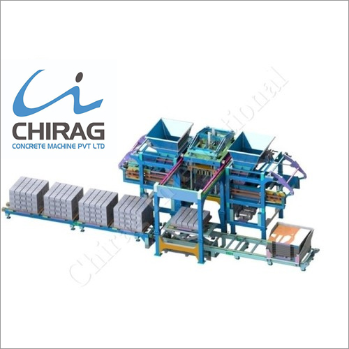 Blue Chirag Bricks Manufacturing Machine