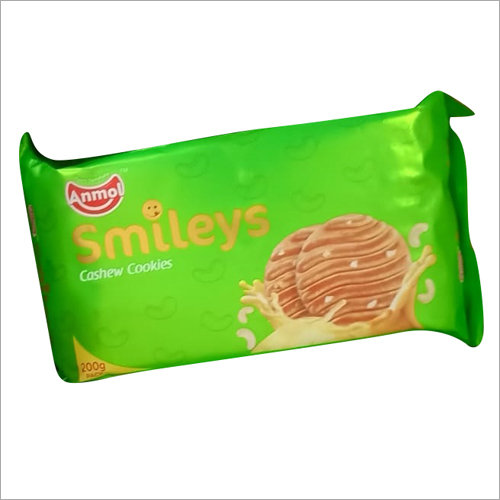 Smiley Cashew Cookies