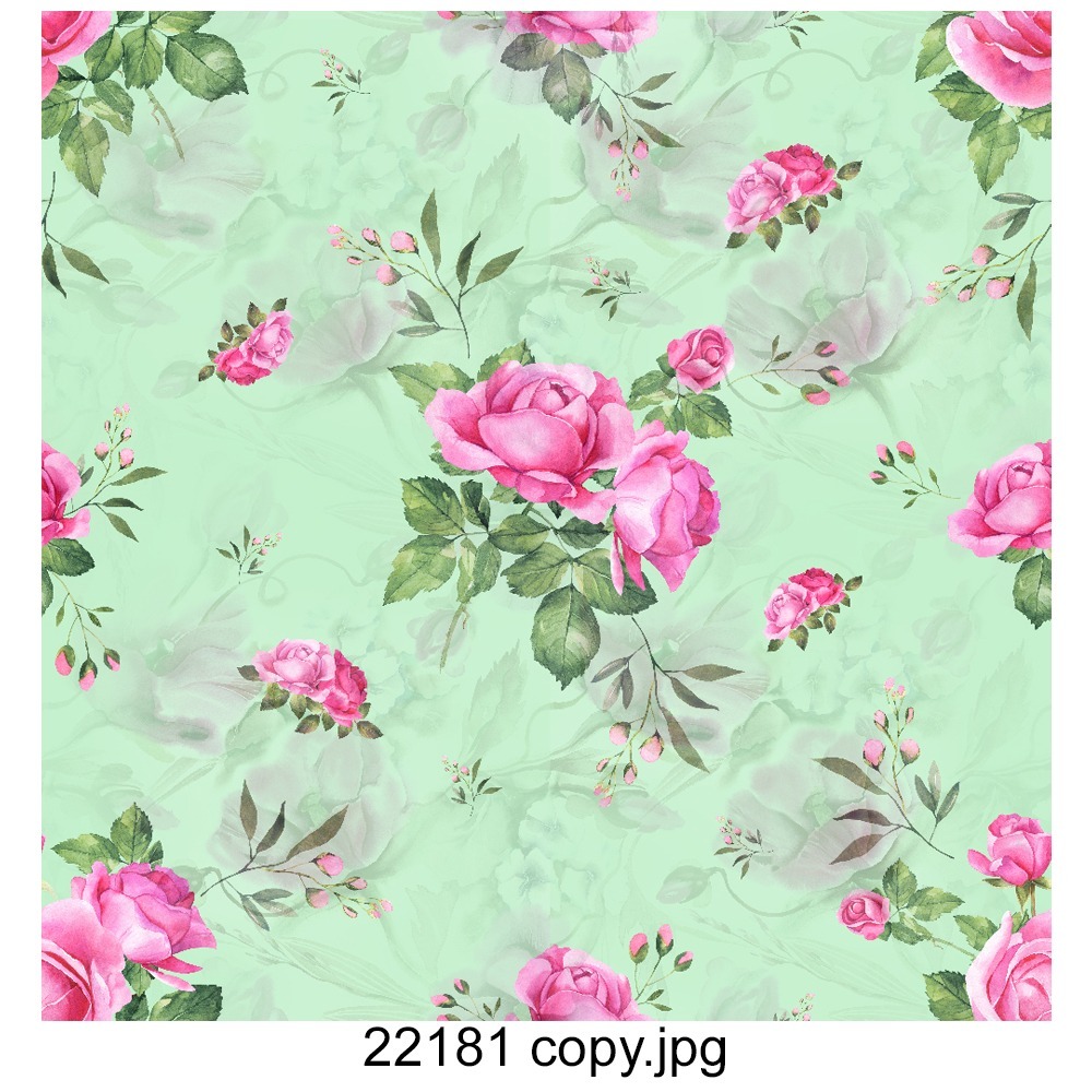 Floral Printed Fabric