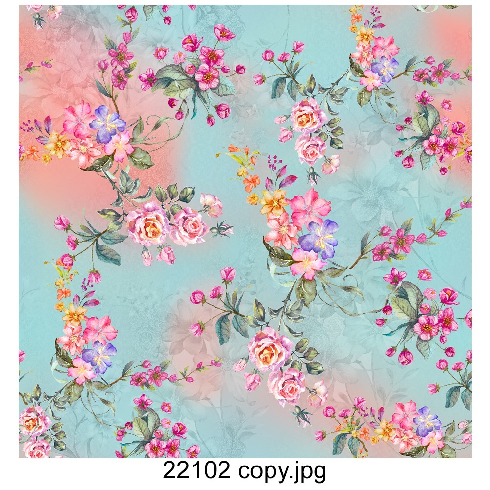 Floral Printed Fabric