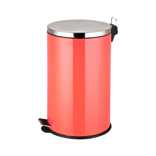 Pedal Bin Red - Stainless Steel, 14-28 mm Size, Red | Durable Metal Build with 2-8 mm Thickness for Long-lasting Use