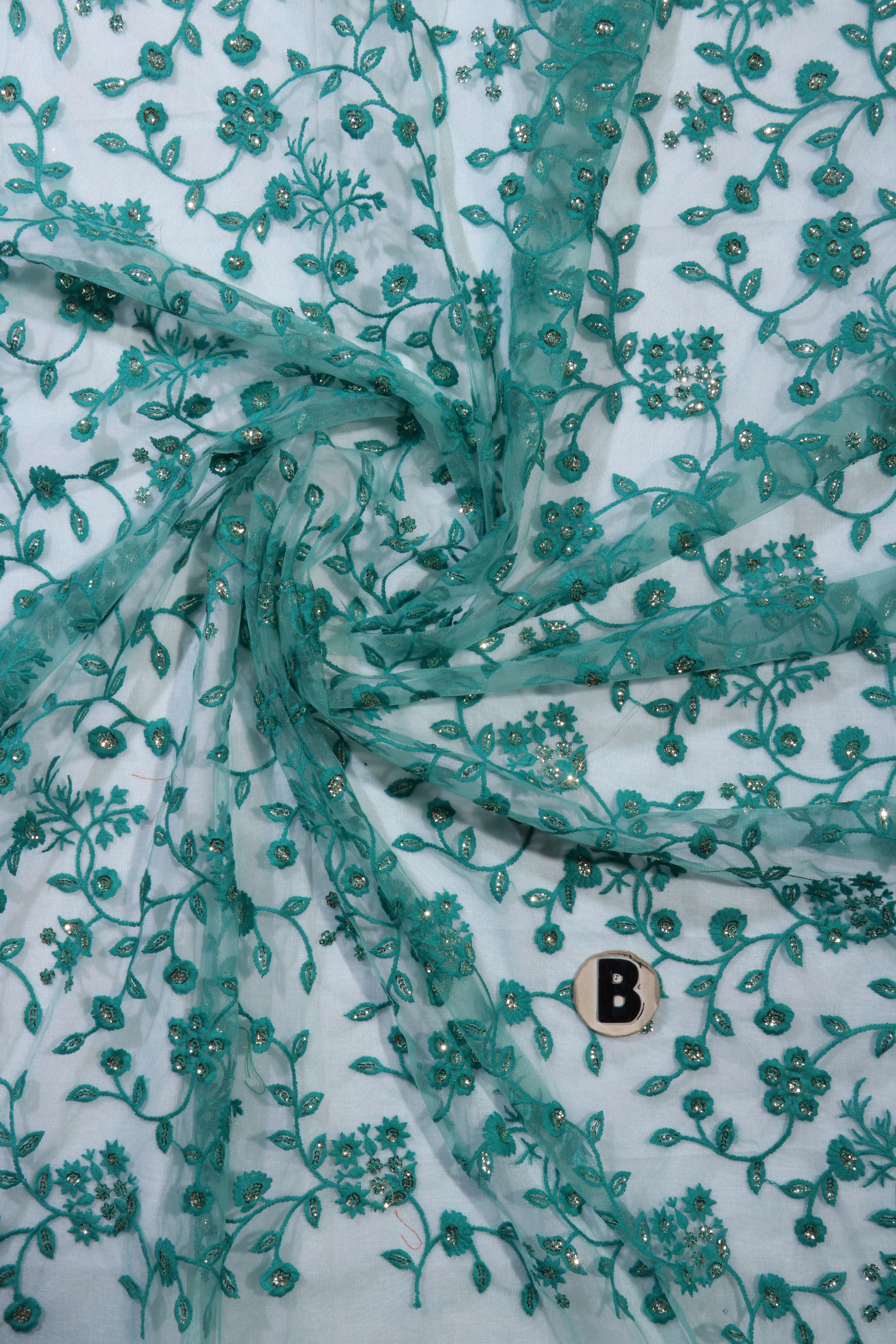 Net Embroidery Fabric