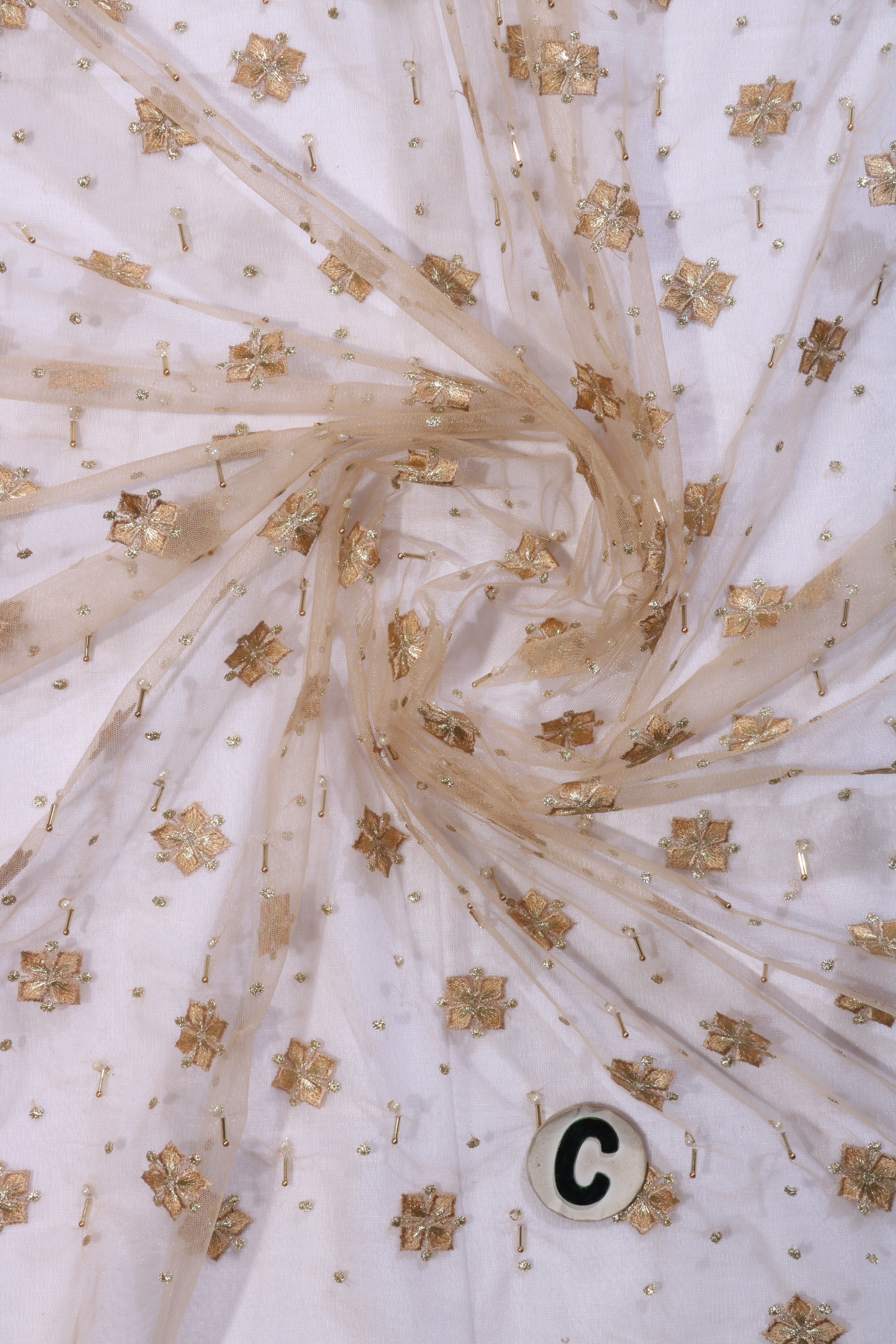 Net Embroidery Fabric