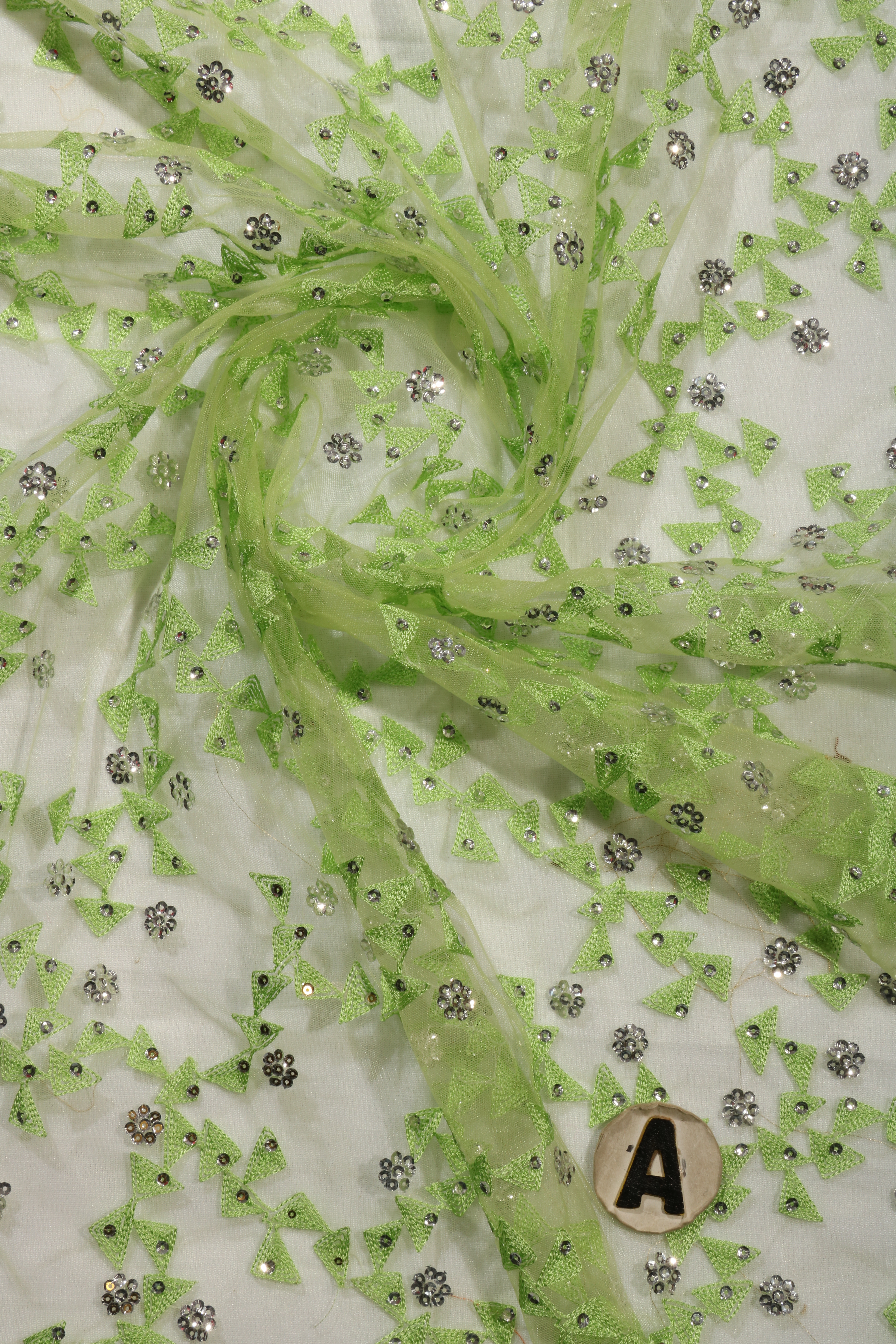 Net Embroidery Fabric