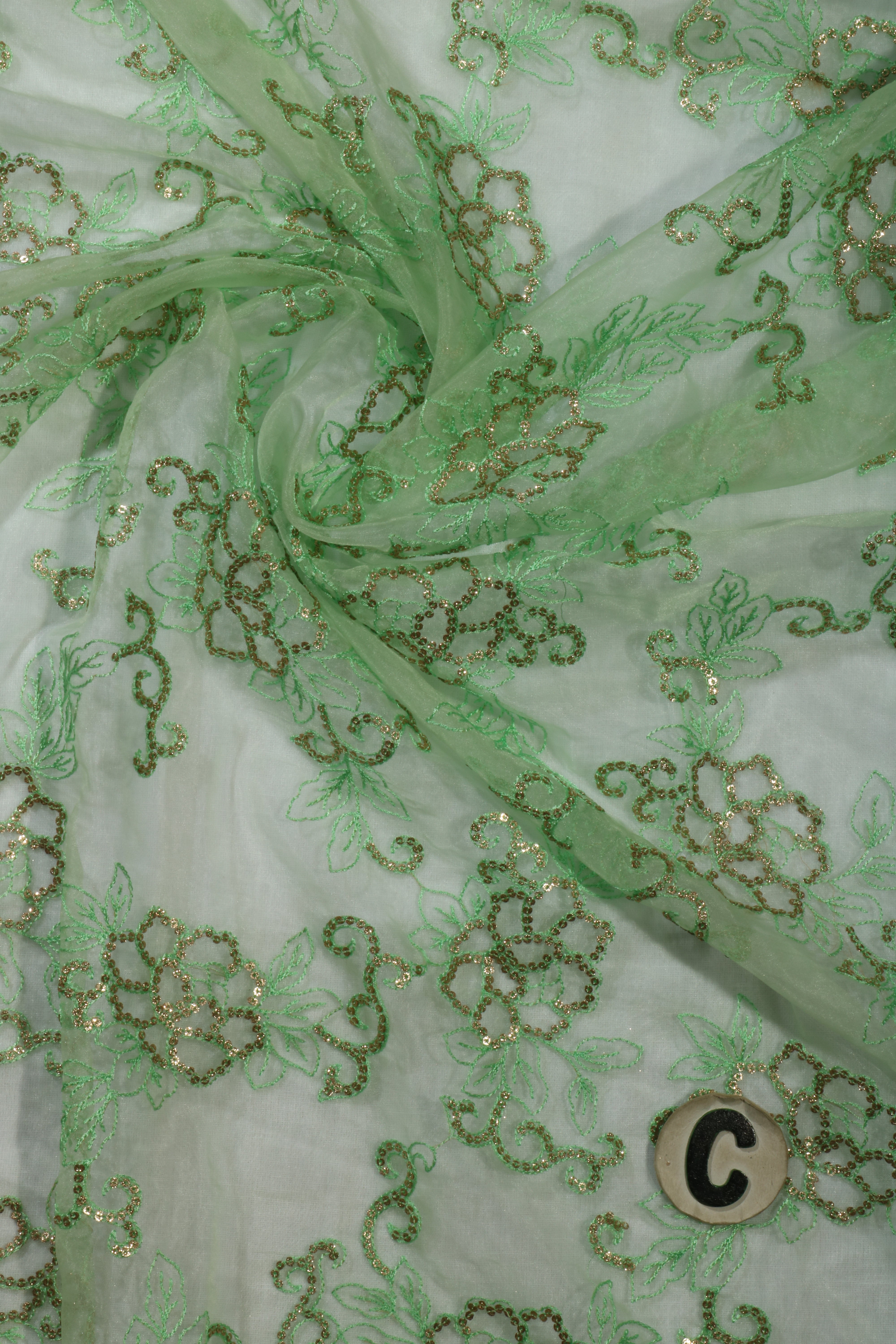 Net Embroidery Fabric