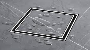 Easy To Clean Marble Insert Floor Drain
