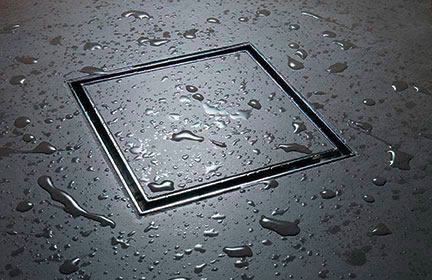Easy To Clean Marble Insert Floor Drain