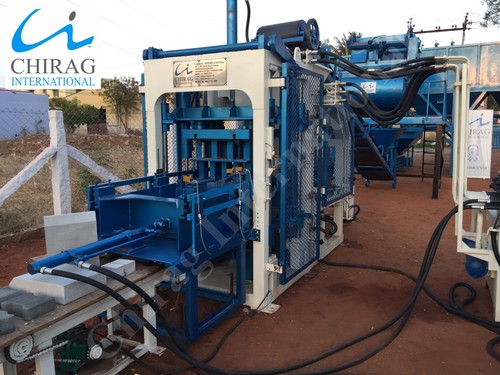 Chirag Integrated Hollow Block Making Machine Capacity: 1000-1500 Kg/Hr