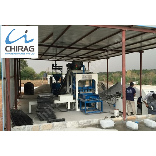 Blue Chirag High Grade Paving Block Making Machine