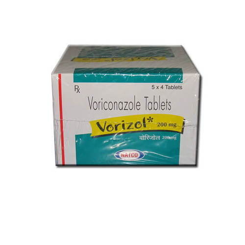 Vorizol Tablets - 200 Mg Voriconazole | Prescription-only Treatment For Invasive Fungal Infections, Lactose Content, Store In Cool Dry Place