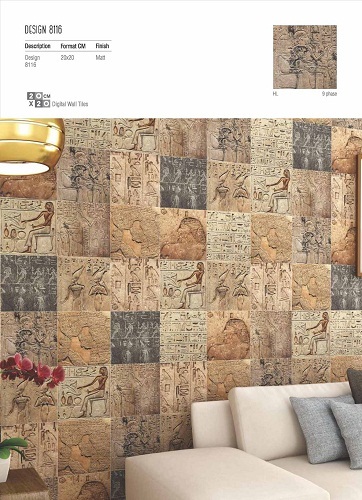 Designer Ceramic Wall Tiles Size: 60X30