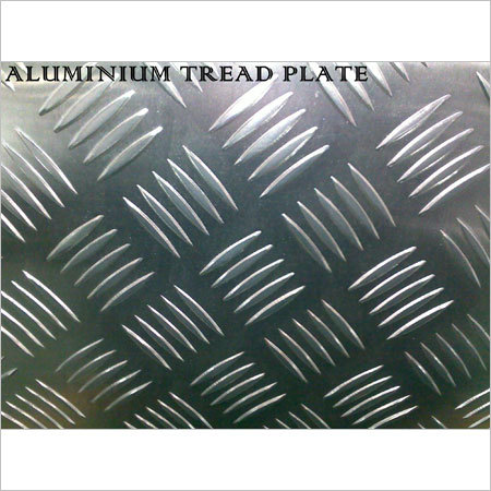 सिल्वर एल्युमिनियम चेकर शीट