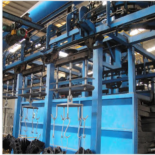 Q58 Series Power And Free Catenary Shot Blaster
