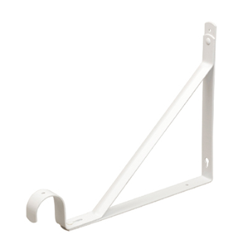 White Shelf Bracket With Hook-yw-01005