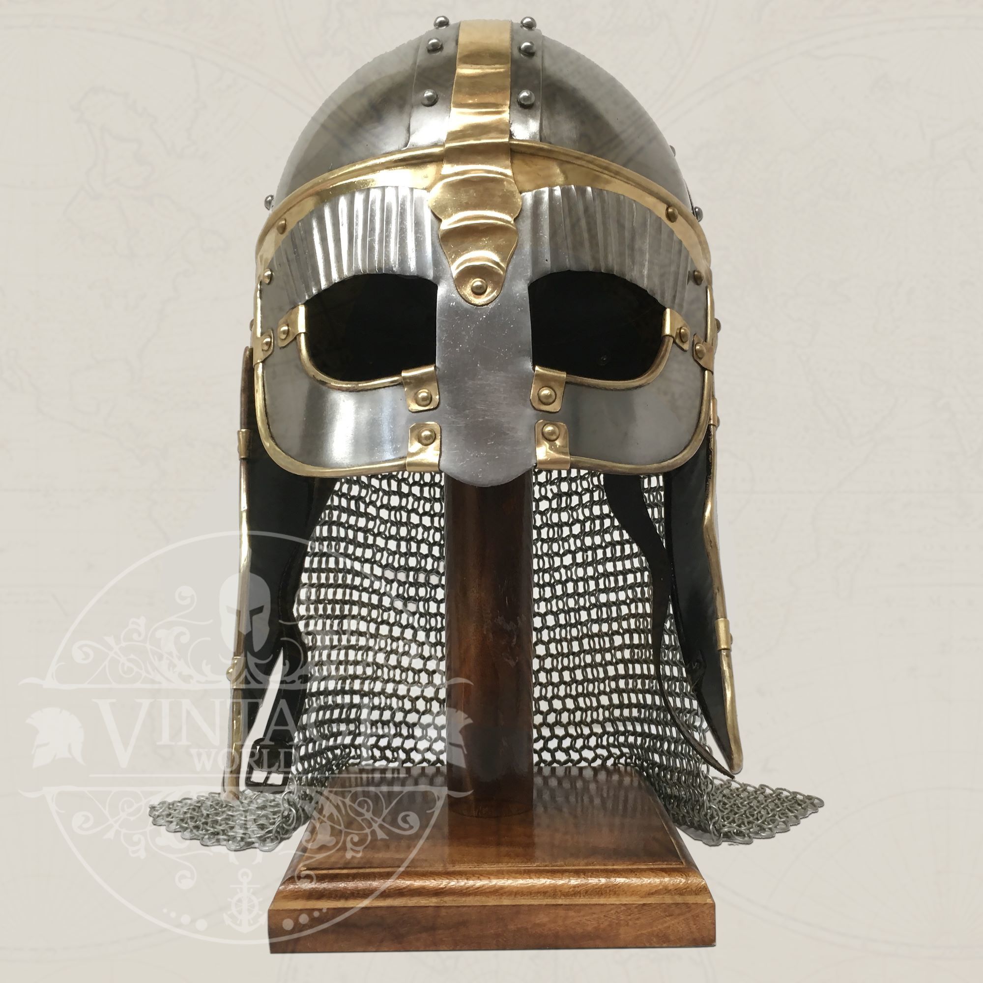 Helmet A   Medieval Viking (Chainmail)