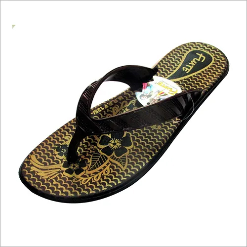 Multi Color Ladies Printed Slipper