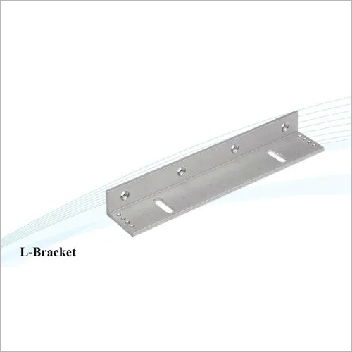 L Bracket - Zinc, 250mm x 48mm x 30mm , Silver Finish, 90-Degree Open, L-Shaped Design for In/Out-Swing Doors, Weather Proof, Remote Control Compatible