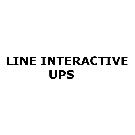 Line Interactive UPS