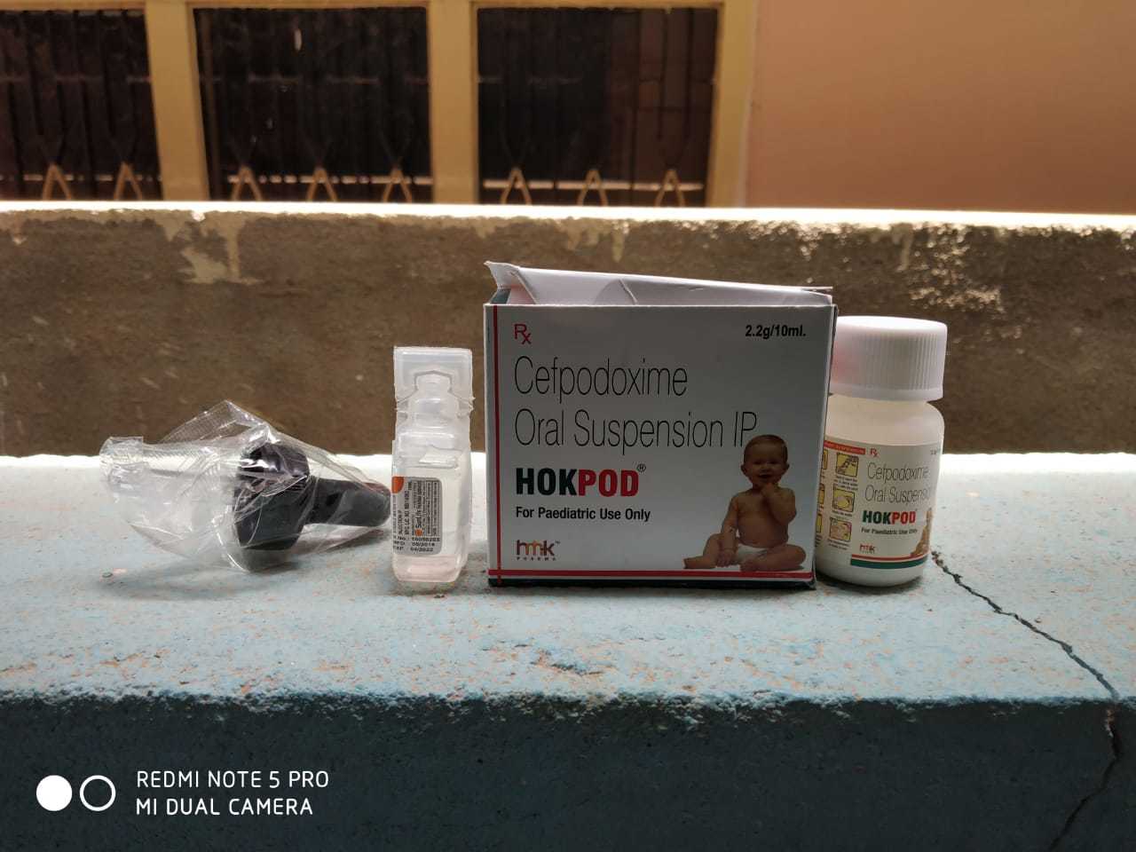 10ml Cefpodoxime Oral Suspension Ip General Medicines