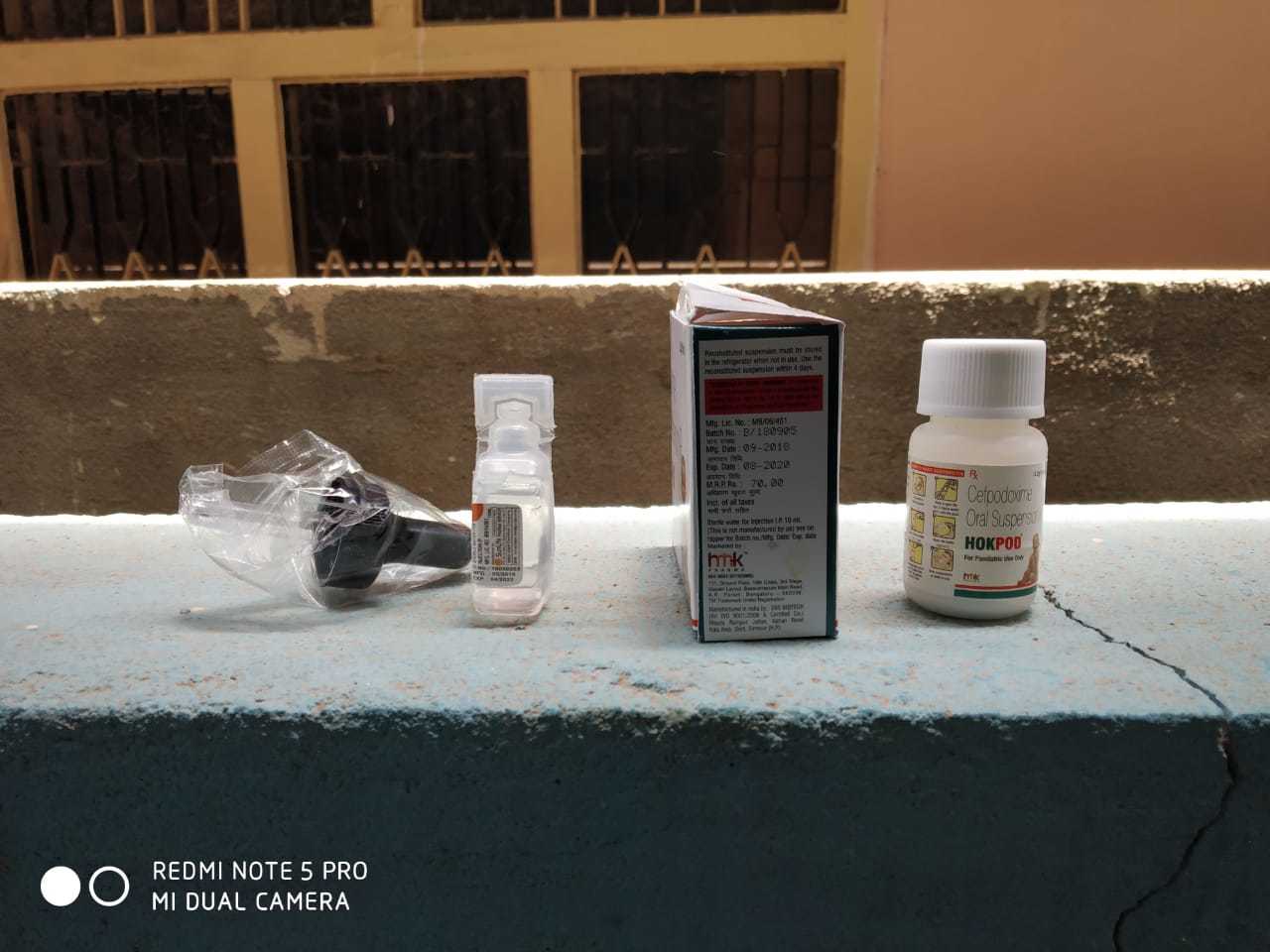 10ml Cefpodoxime Oral Suspension Ip General Medicines