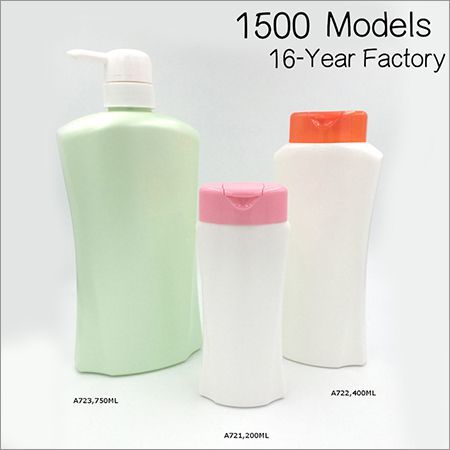 Plastic Shampoo Bottles