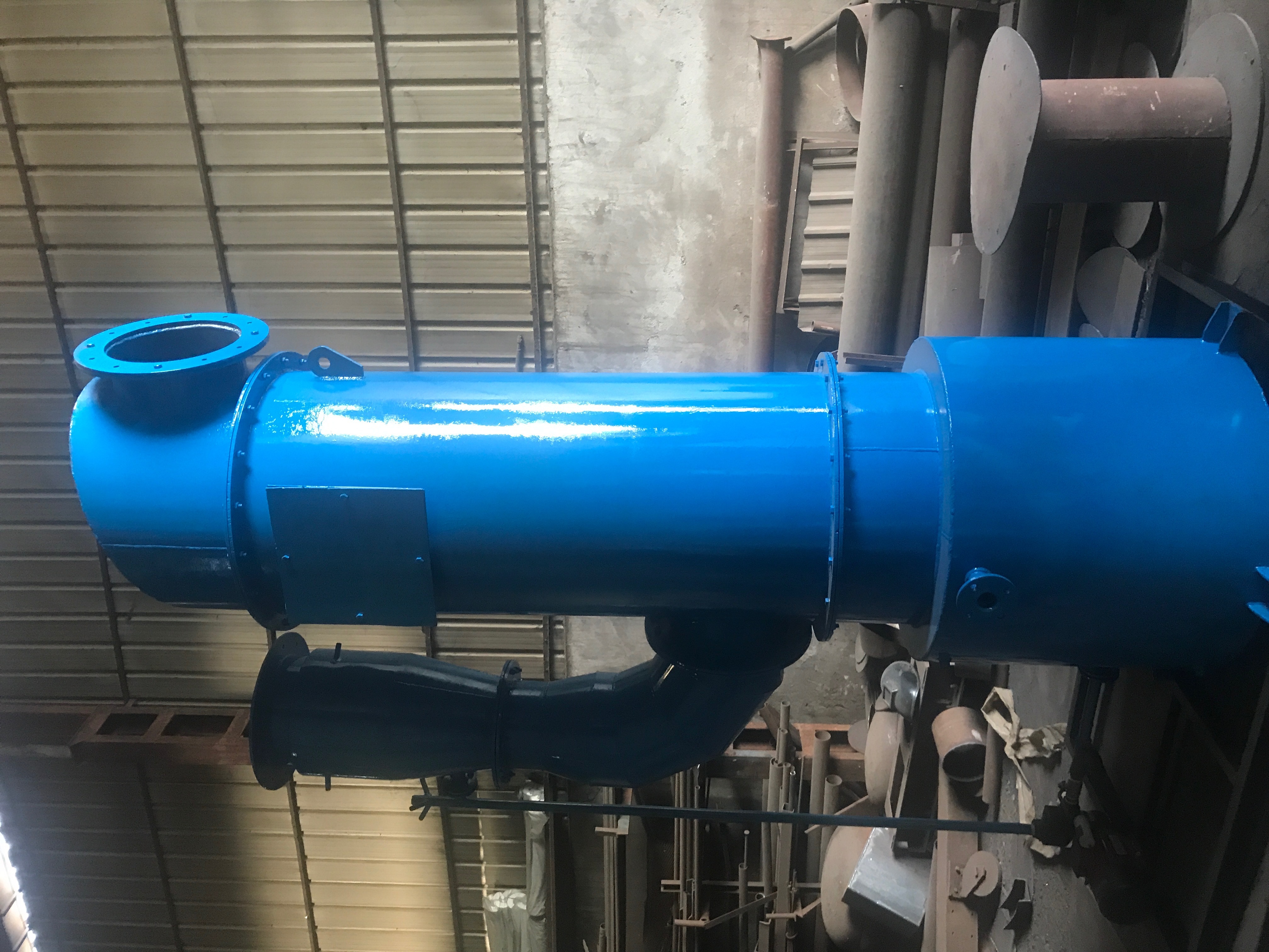 Wet Scrubber - Steel, Customizable Capacity, Variable Dimensions | 90%+ Efficiency, Low Energy Use, Corrosion Resistant, Dust Removal, Smoke Abatement, Desulphurization