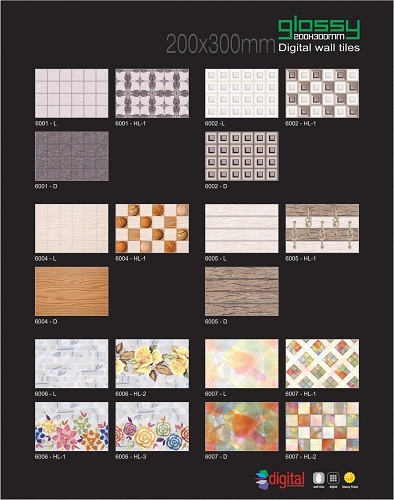 Ceramic 20X30 Digital Wall Tiles