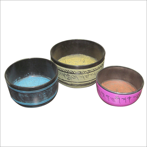 बुद्धा सिंगिंग एल्युमिनियम बाउल बॉडी मटेरियल: मेटल