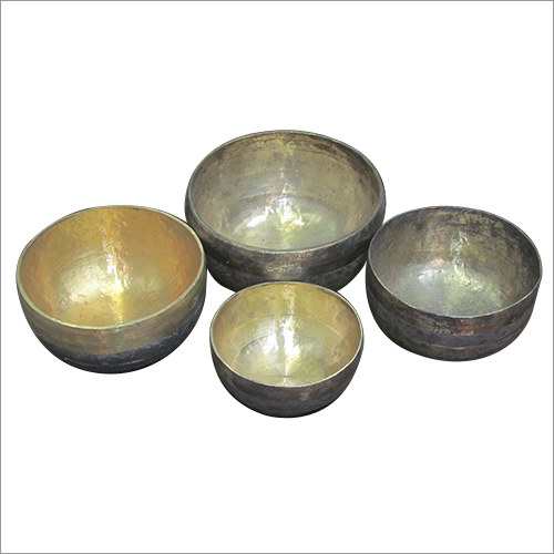 गोल्डन बुद्धा एंटीक सिंगिंग बाउल