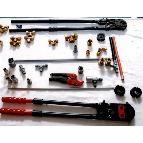 Mlc Installation Tools - Plastic Material, Socket Joint Connection, Red, Golden And Black Colors | Easy To Handle, Strong Grip, High Performance