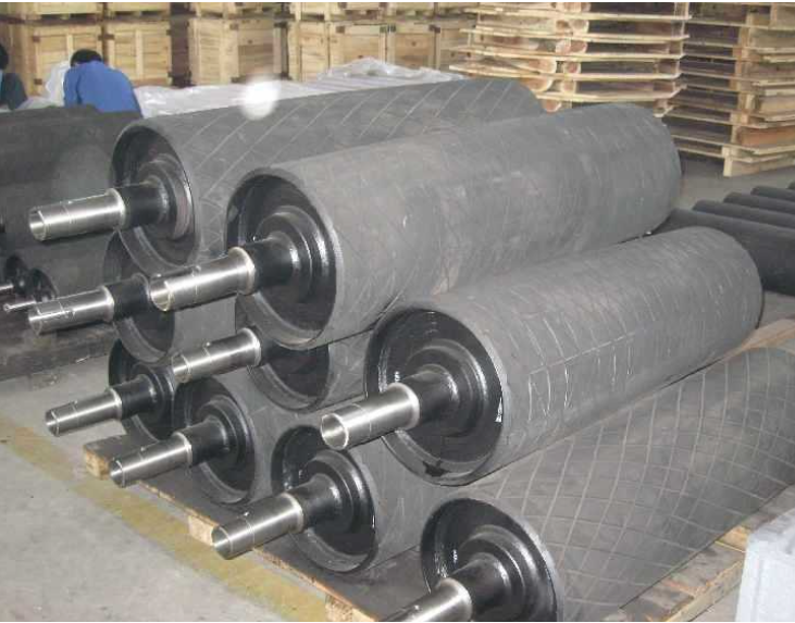 Rubber Clad Roller Belt Width: Could Be Customized Inch (In)
