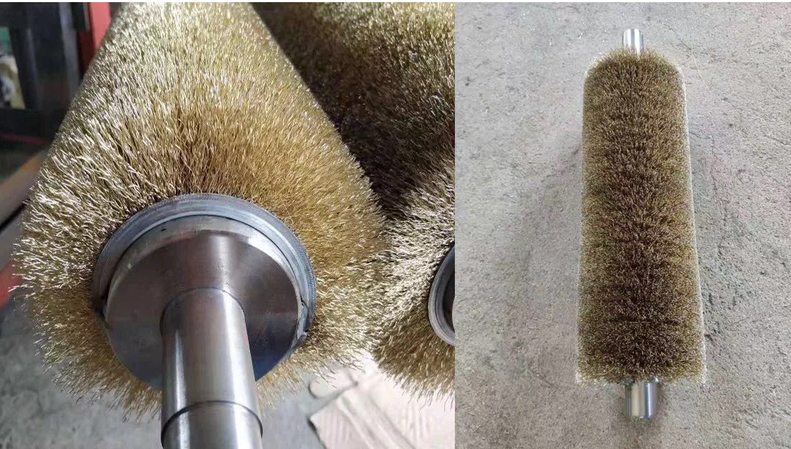 Could Be Customized Copper / Brass Wire Brush For Polishing And De-rusting