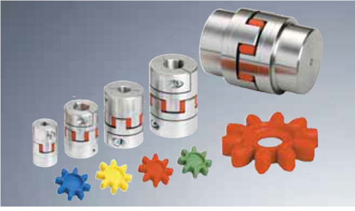 Rotex GS - Aluminum Alloy, Round Shape, Anodized Finish | Backlash-Free, Torsionally Stiff Coupling for Automation and Medical Technology